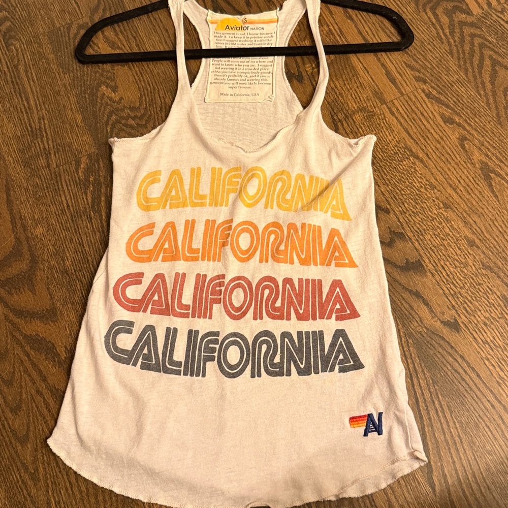Aviator Nation RARE Ca tank size S